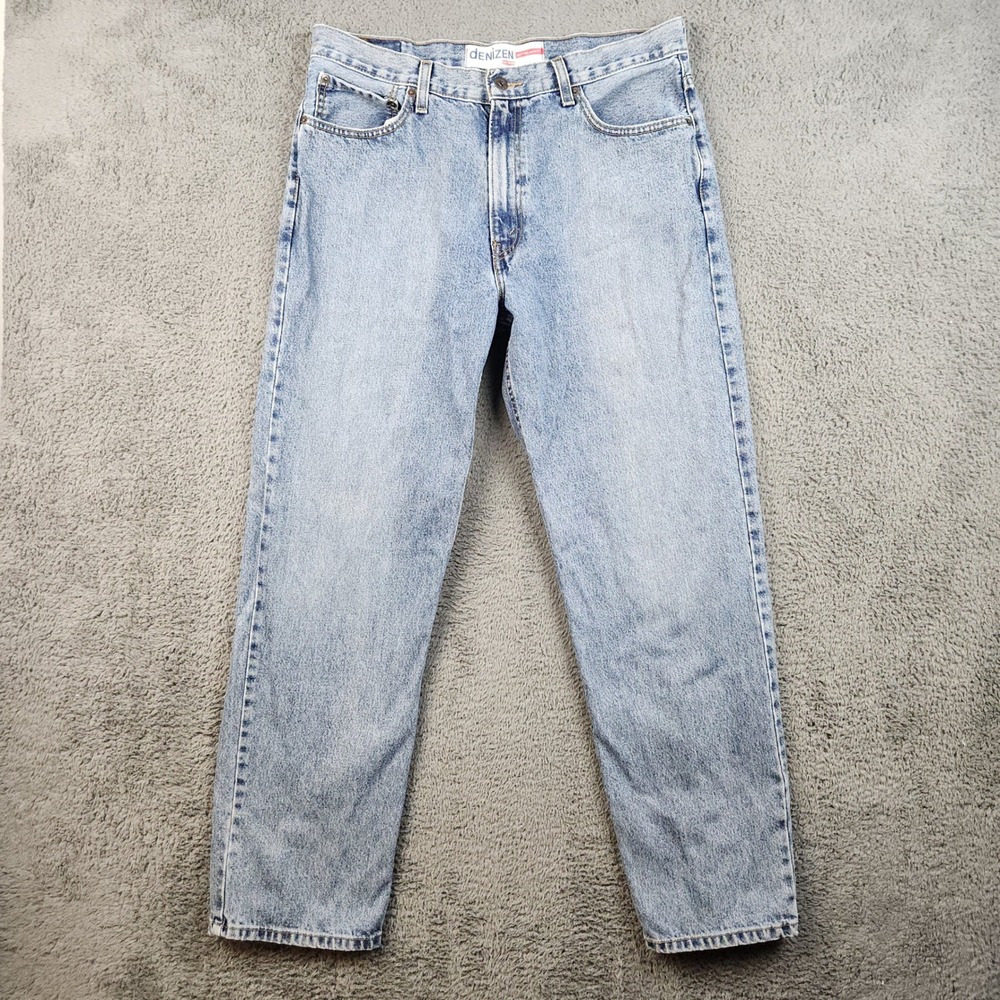 Levi's Denizen 285 Relaxed Fit Jeans Mens 36 X 32 Medium Wash American Denim